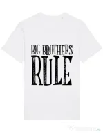 Tricou STANLEY STELLA barbat Big brothers rule Alb