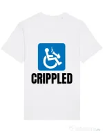 Tricou STANLEY STELLA barbat Crippled Alb