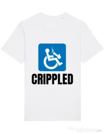 Tricou STANLEY STELLA barbat Crippled Alb