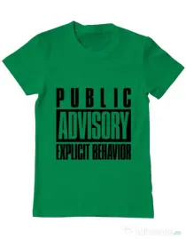 Tricou ADLER barbat Explicit behavior Verde mediu
