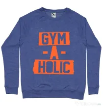 Bluza ADLER barbat Gymaholic Albastru melanj