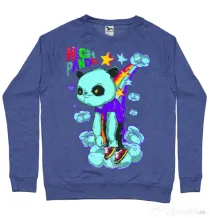 Bluza ADLER barbat High panda Albastru melanj