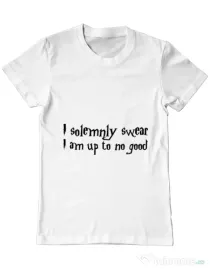Tricou ADLER barbat I solemnly swear Alb