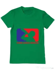 Tricou ADLER barbat Major league Verde mediu