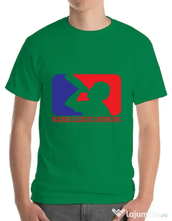 Tricou ADLER barbat Major league Verde mediu