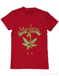 Tricou ADLER barbat Mary Jane Rosu