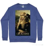 Bluza ADLER barbat Mother of dragons 3 Albastru melanj