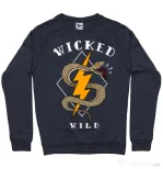 Bluza ADLER barbat Wicked wild Denim inchis