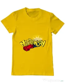 Tricou ADLER barbat Mooonday Galben