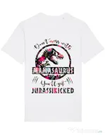 Tricou STANLEY STELLA barbat Mamasaurus Alb