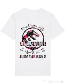 Tricou STANLEY STELLA barbat Mamasaurus Alb