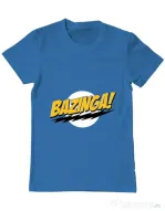 Tricou ADLER barbat Bazinga Albastru azuriu