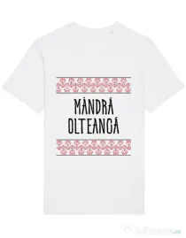 Tricou STANLEY STELLA barbat Mandra olteanca Alb