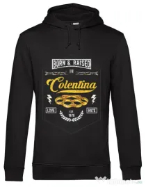 Hoodie barbat cu gluga Colentina Negru