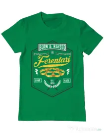 Tricou ADLER barbat Ferentari Verde mediu