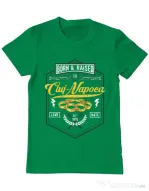 Tricou ADLER barbat Cluj Napoca Verde mediu