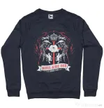 Bluza ADLER barbat Nihil Sine Deo Denim inchis