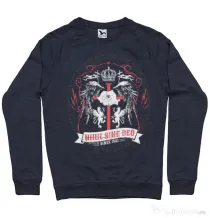Bluza ADLER barbat Nihil Sine Deo Denim inchis