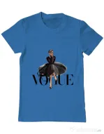 Tricou ADLER barbat Little black tutu Albastru azuriu