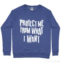 Bluza ADLER barbat Protect me Albastru melanj
