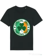 Tricou STANLEY STELLA barbat Irish Drinking Team Negru