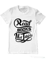 Tricou ADLER barbat Read books Alb