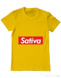 Tricou ADLER barbat Sativa Galben