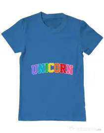 Tricou ADLER barbat Unicorn Albastru azuriu
