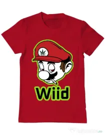 Tricou ADLER barbat Wiid Rosu
