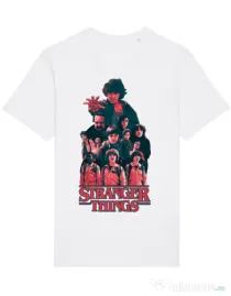 Tricou STANLEY STELLA barbat Stranger team Alb