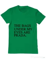 Tricou ADLER barbat Prada bags Verde mediu