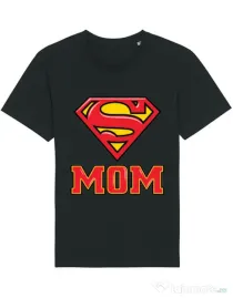 Tricou STANLEY STELLA barbat Super mom Negru