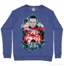 Bluza ADLER barbat Bitchin Albastru melanj