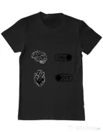 Tricou ADLER barbat Love Negru