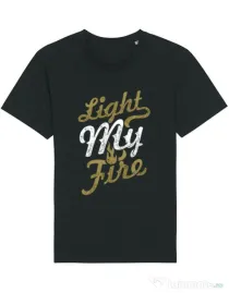 Tricou STANLEY STELLA barbat Light My Fire Negru