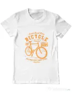 Tricou ADLER barbat Bicycle Alb