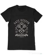 Tricou ADLER barbat Gate Keeper Negru