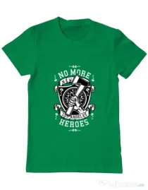 Tricou ADLER barbat No More Heroes Verde mediu