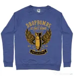 Bluza ADLER barbat Dropbombs Albastru melanj