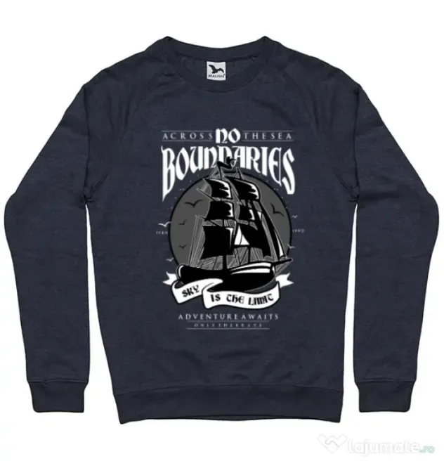 Bluza ADLER barbat No Boundaries Denim inchis