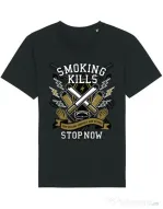 Tricou STANLEY STELLA barbat Smoking Kills Negru