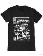 Tricou ADLER barbat UFO Negru