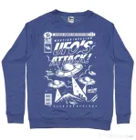 Bluza ADLER barbat UFO Albastru melanj