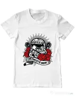 Tricou ADLER barbat Dead Trooper Alb