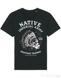 Tricou STANLEY STELLA barbat Native Trooper Negru