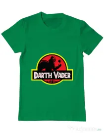 Tricou ADLER barbat Darth Vader Verde mediu