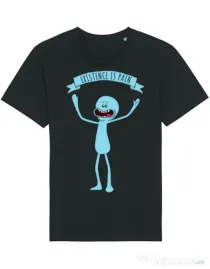 Tricou STANLEY STELLA barbat Existence is pain Negru