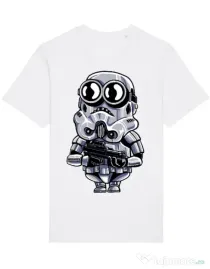 Tricou STANLEY STELLA barbat Minion trooper Alb