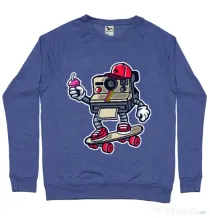 Bluza ADLER barbat Polaroid Albastru melanj