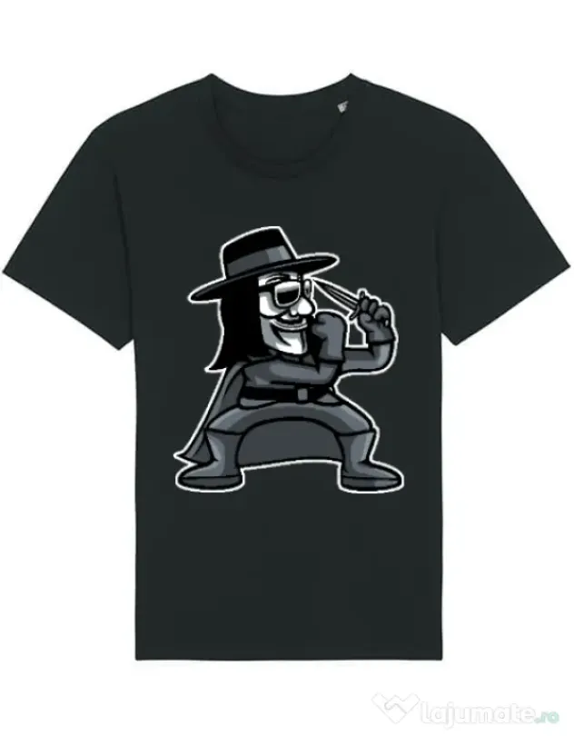 Tricou STANLEY STELLA barbat Fighting Vendetta Negru